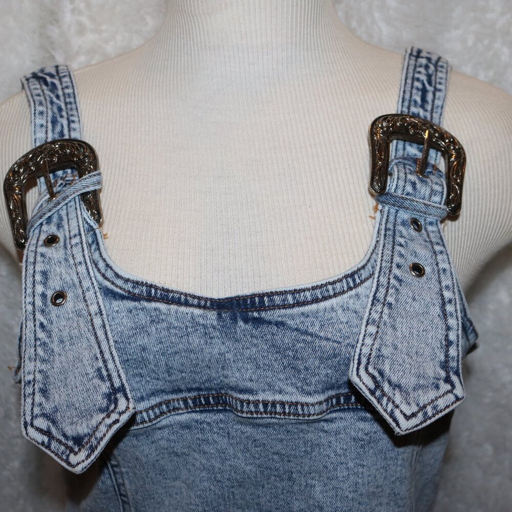 blueb. Collection ladies denim miniskirt size large - Picture 2 of 8